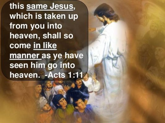 This Same Jesus Which Is Taken Up From You Into Heaven - Batw